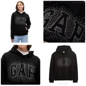 GAP Rhinestone Bling Women’s Hoodie NEW WITH TAGS